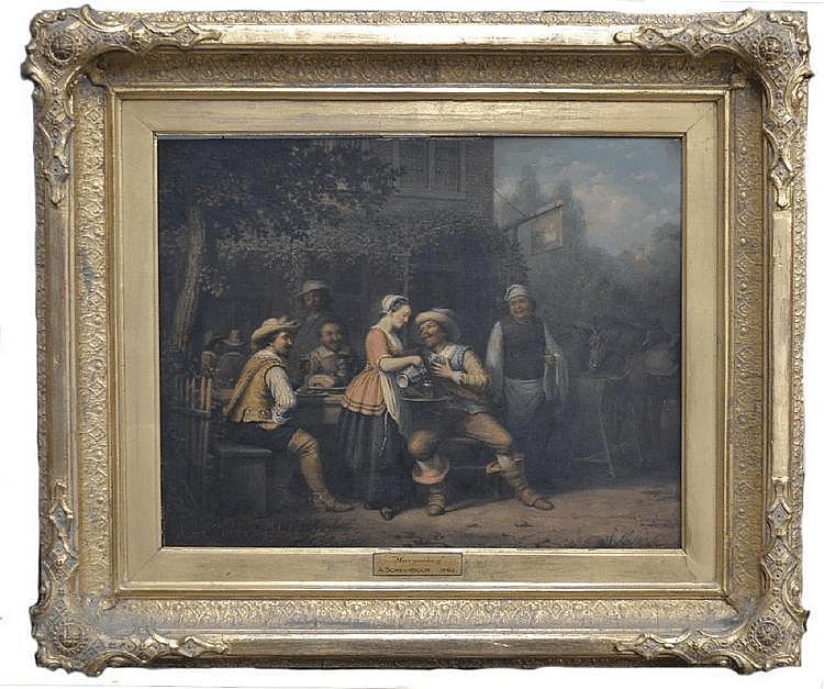 Andries Scheerboom. 1832-c1880 - Works in Past Sales