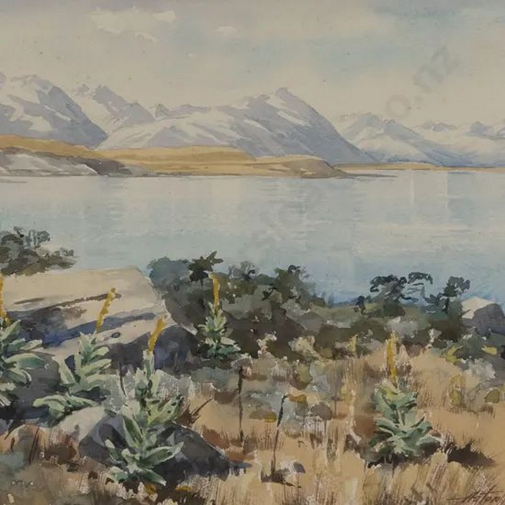 絵画　美術品　Aston Greathead アストングレートヘッド　タスマニア Sold at Auction: Aston Greathead, Aston Greathead (b.1921