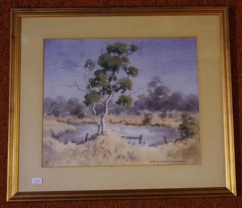 Donald James Hamilton. 1932-. Australia - Works in Past Sales