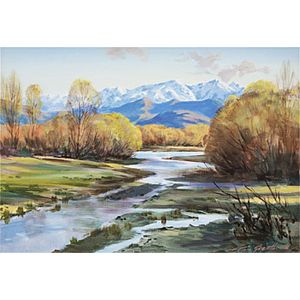 Aston Greathead Oil on Board, Haast Pass | eBay