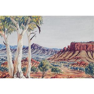 Untitled (Central Australian Landscape) 1963 Artwork Image