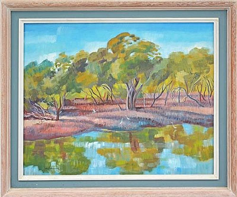 Jean de Courtenay Isherwood. 1911-2006 Australia - Works in Past Sales