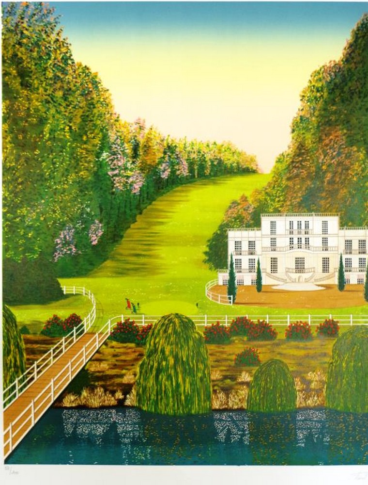 Fanch Ledan【golf course】 【lithograph】 Artist Fanch Ledan Fanch Ledan【golf course】 【lithograph】 Artist Fanch Ledan