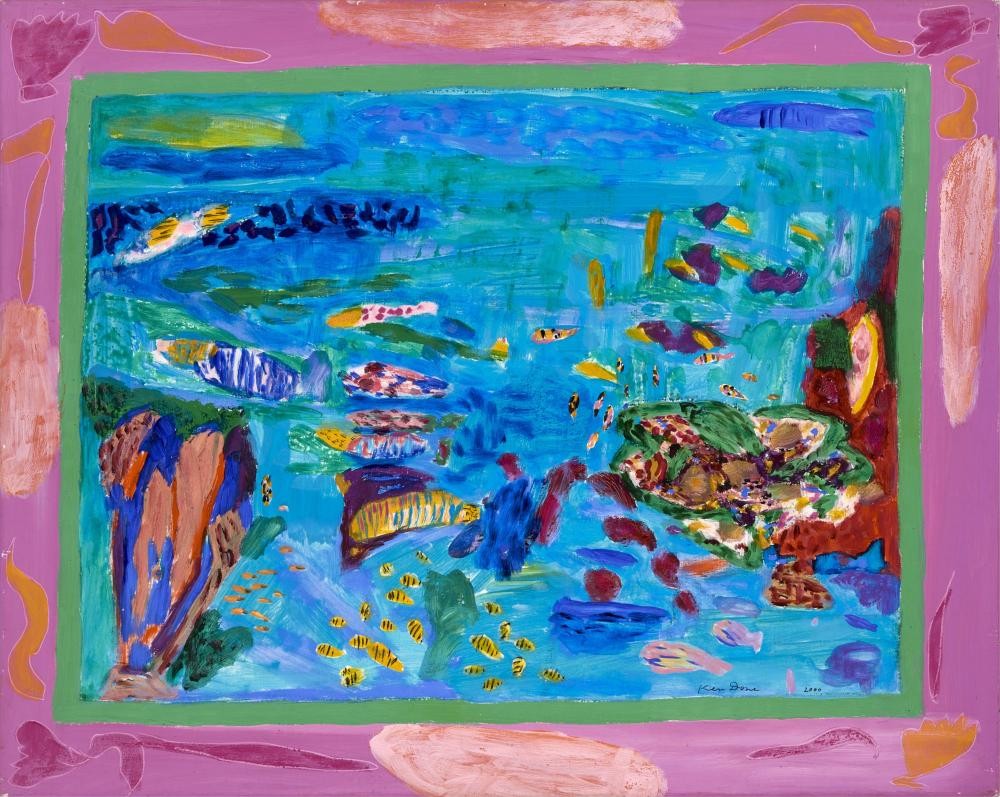 Ken Done「キャビンの裸婦」版画 ポップアート 額装 サイン入り #553 Paintings - Ken Done - Page 2 - Australian Art Auction Records