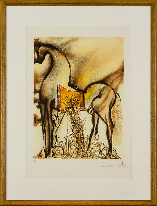 特選特売作品☆蔵出し逸品/ダリ―・スペイン画家 絵画