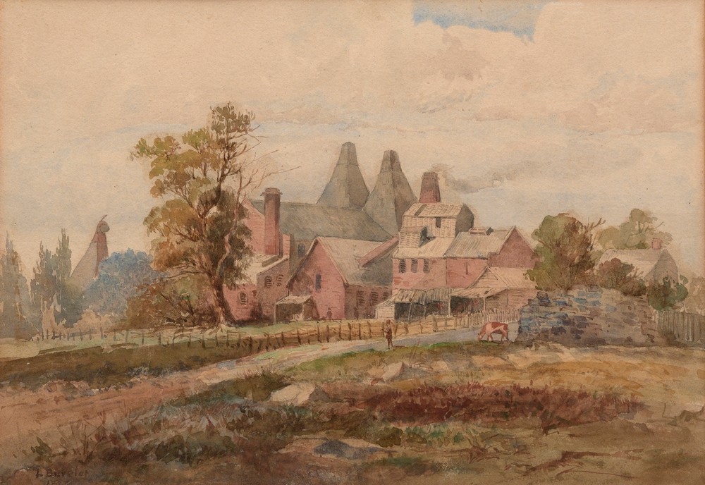 Louis Buvelot, At Malvern (1878)