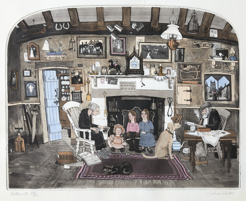 Graham Clarke Year of the Dog II 版画 Graham Clarke. 1943