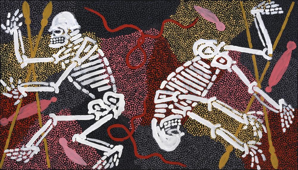 Clifford Possum Tjapaltjarri. c1933-2002 Australia