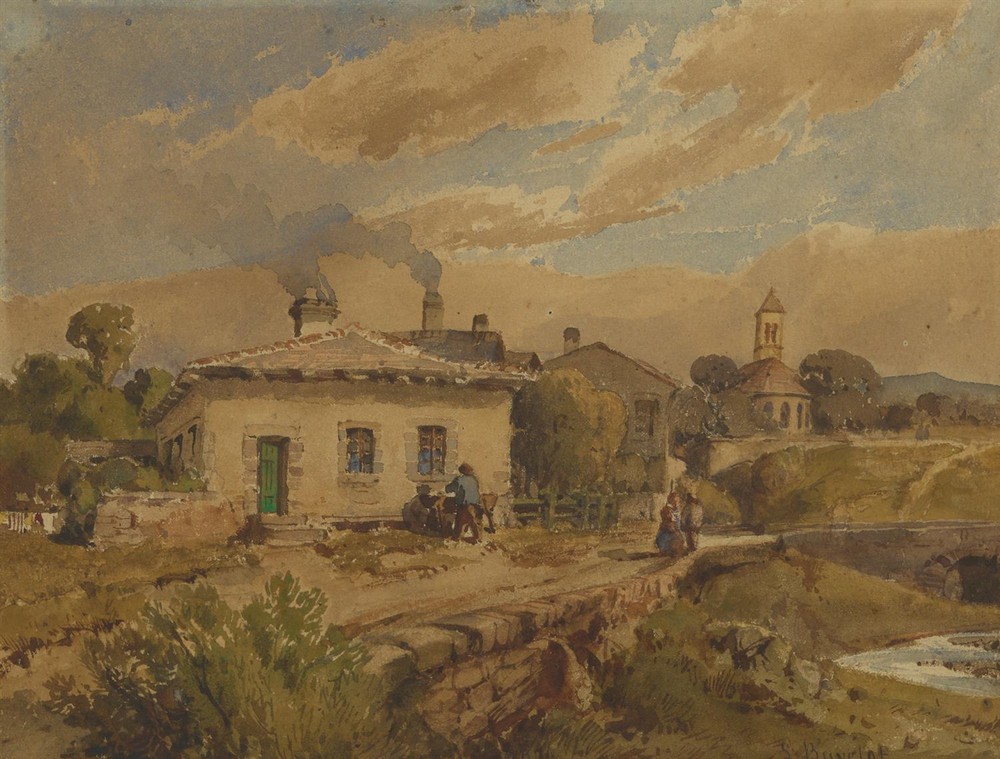 Louis Buvelot, At Malvern (1878)