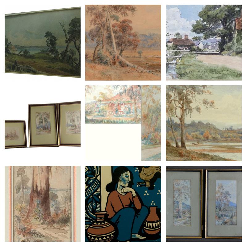 Charles S. Bennett. 1869-1930 Australia - Prices of Art at Auction