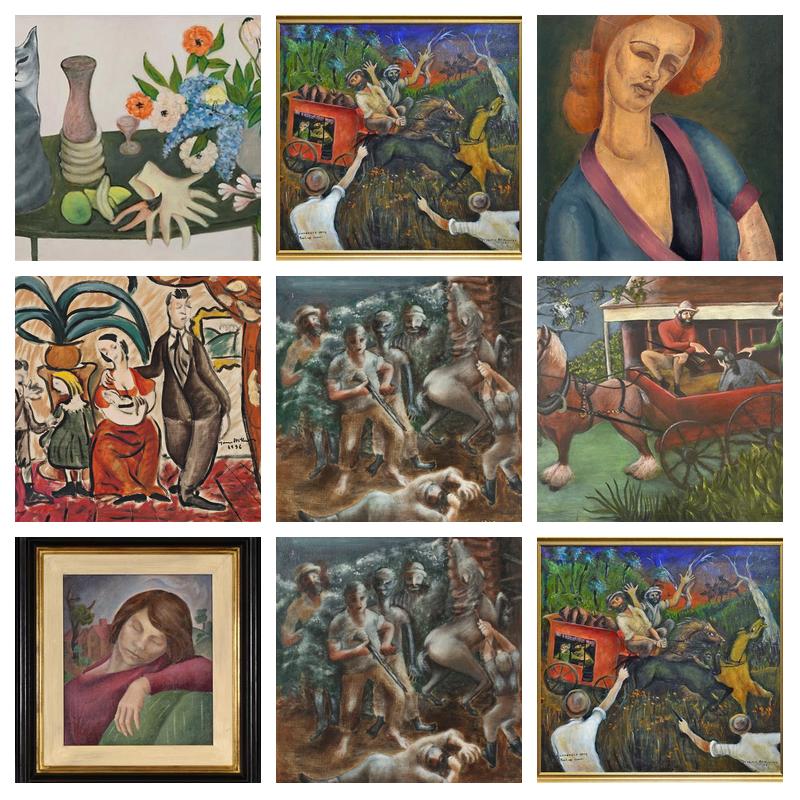 Yvonne Atkinson. 1918-99 Australia - Prices of Art at Auction